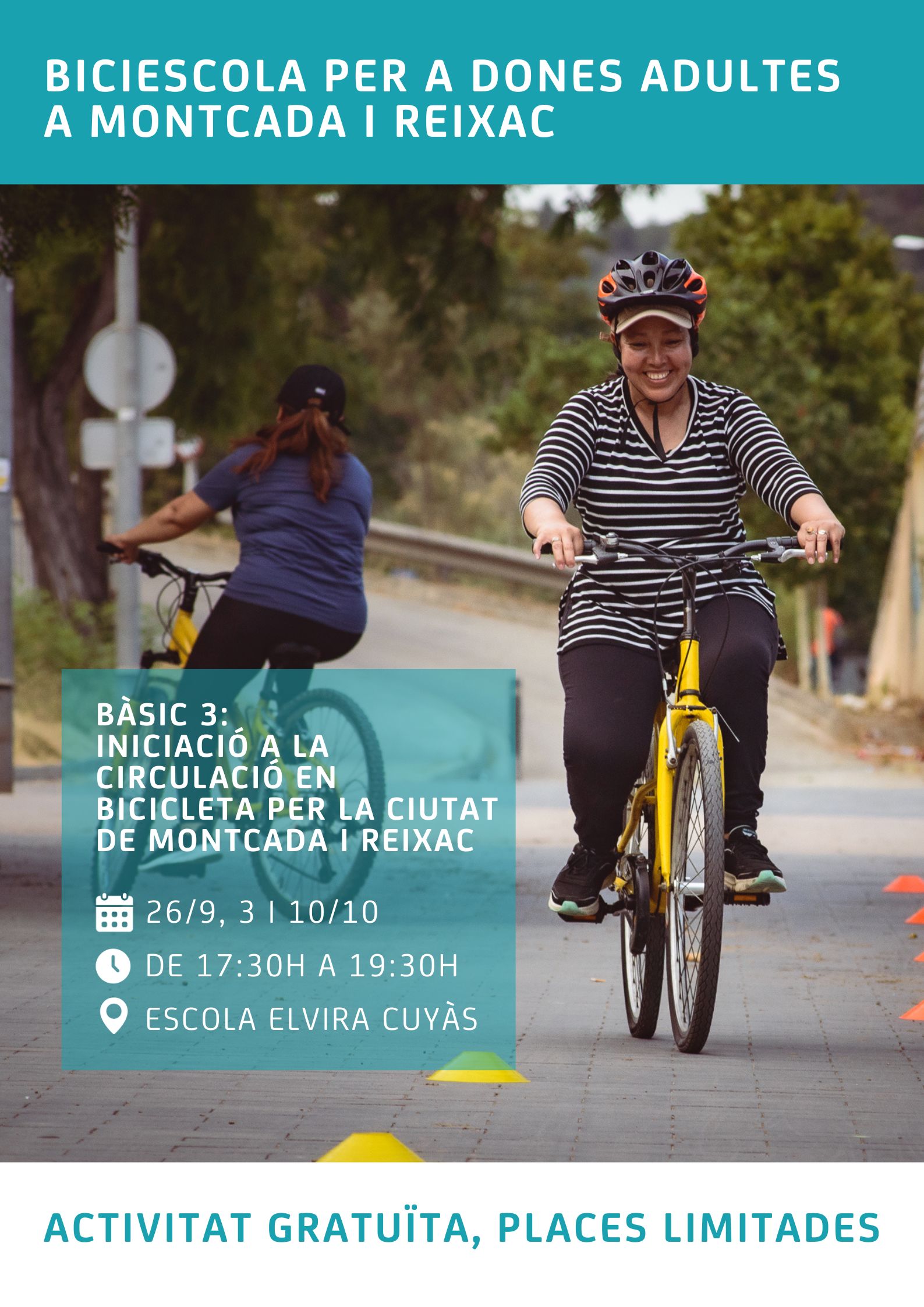 Imatge pels mitjans: Bici-Escola per a dones adultes 2025