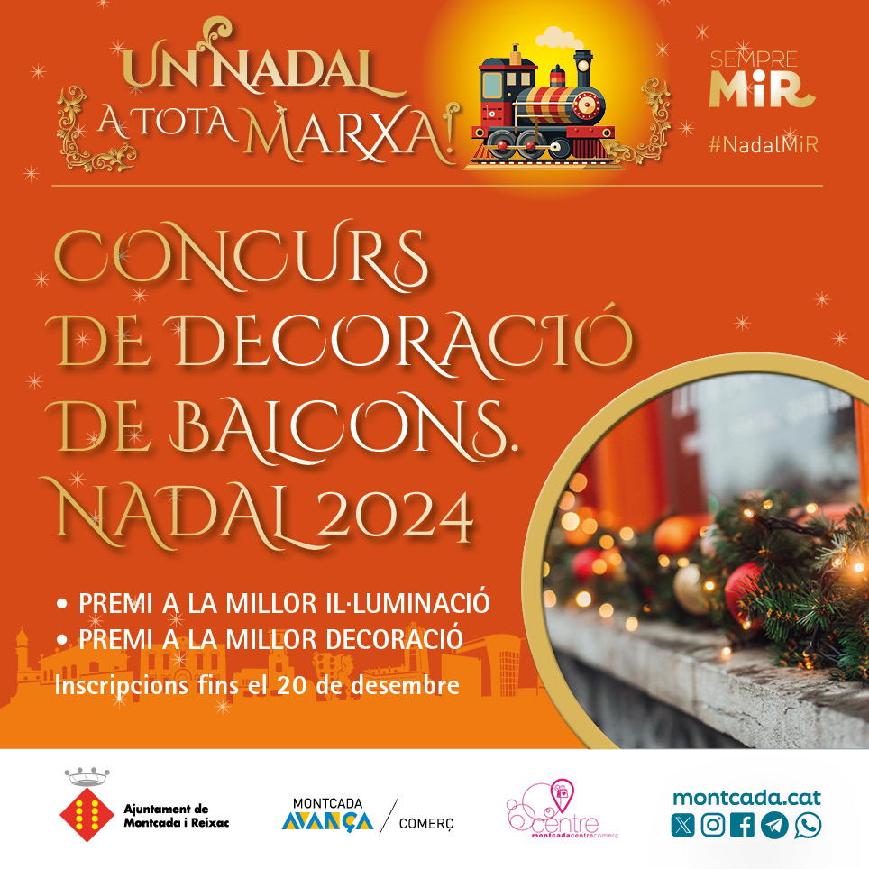 Imagen para los medios: 2n Concurs de decoració de balcons, finestres i façanes per Nadal